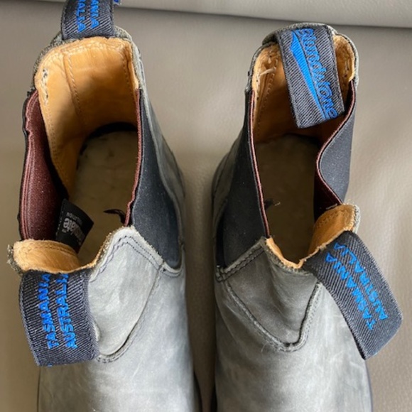 Blundstone AU 6.5 Winter Thermal Dress Chelsea boots rustic black sheep insoles - Picture 8 of 16